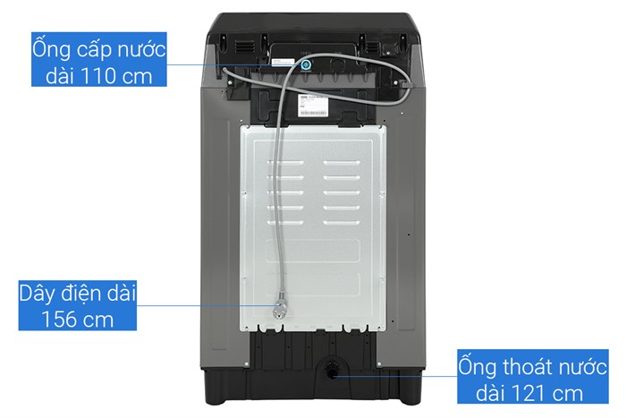 Máy Giặt Samsung Ecobubble Inverter 10.5 Kg WA10CG5745BDSV